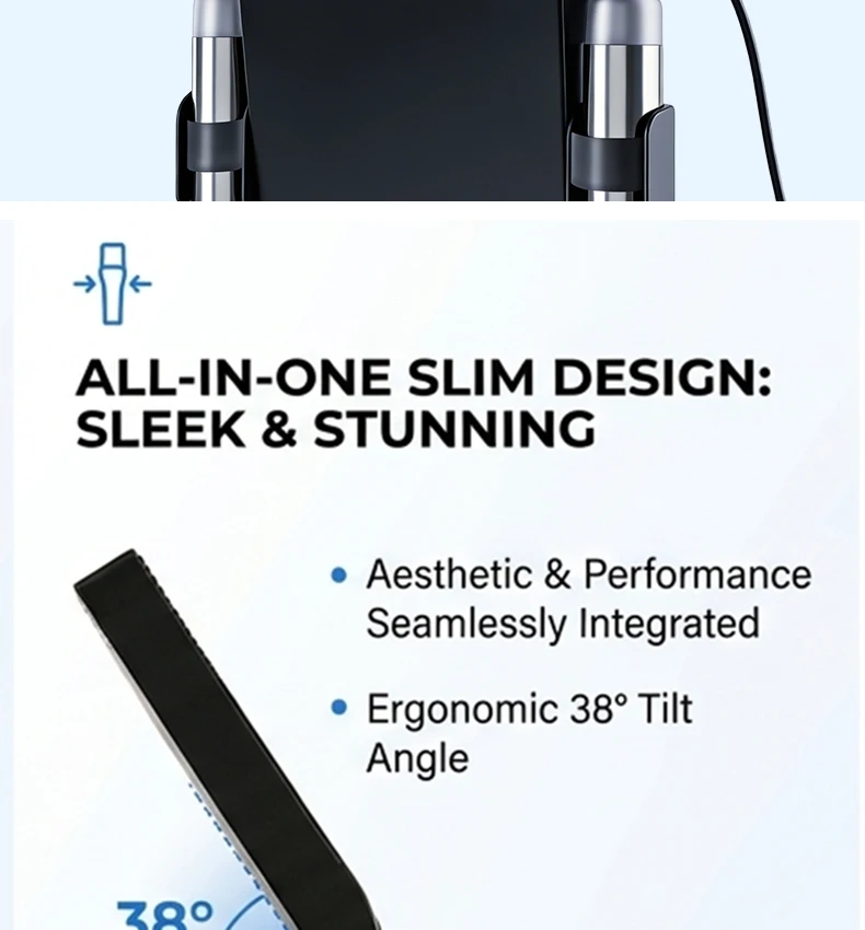 AI Smart Professional 3D Whole Body Health Scanner Touch Screen Body Composition Analyzer Weight Scale