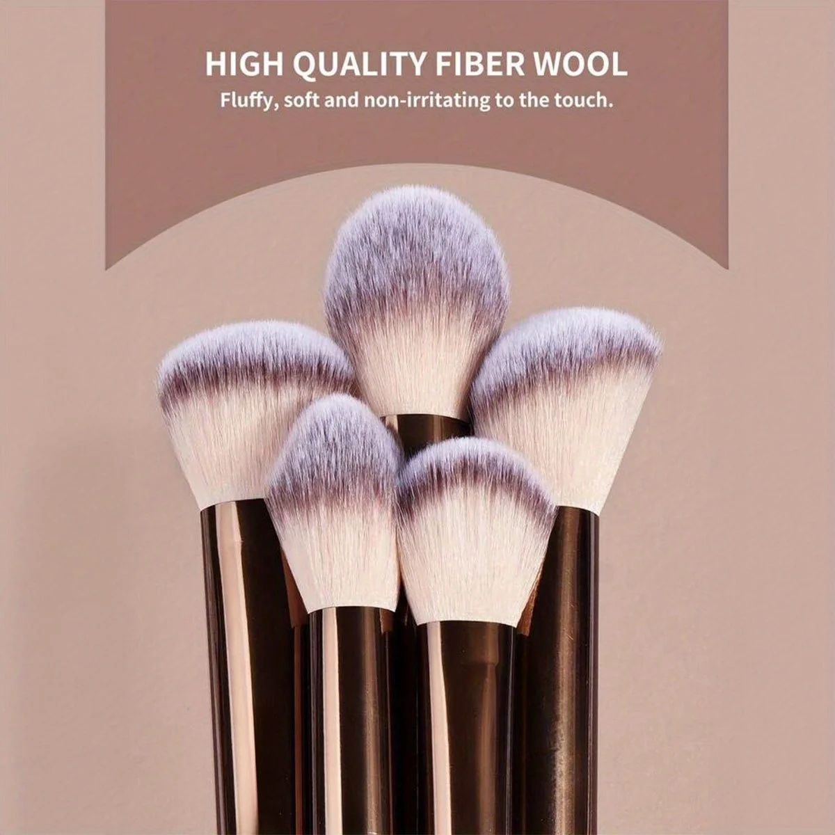 23-Piece Professional Makeup Set: 20 Brushes, Velvet Bag & 2 PU Puffs. Includes Foundation, Contour, Powder, Eyeshadow.
