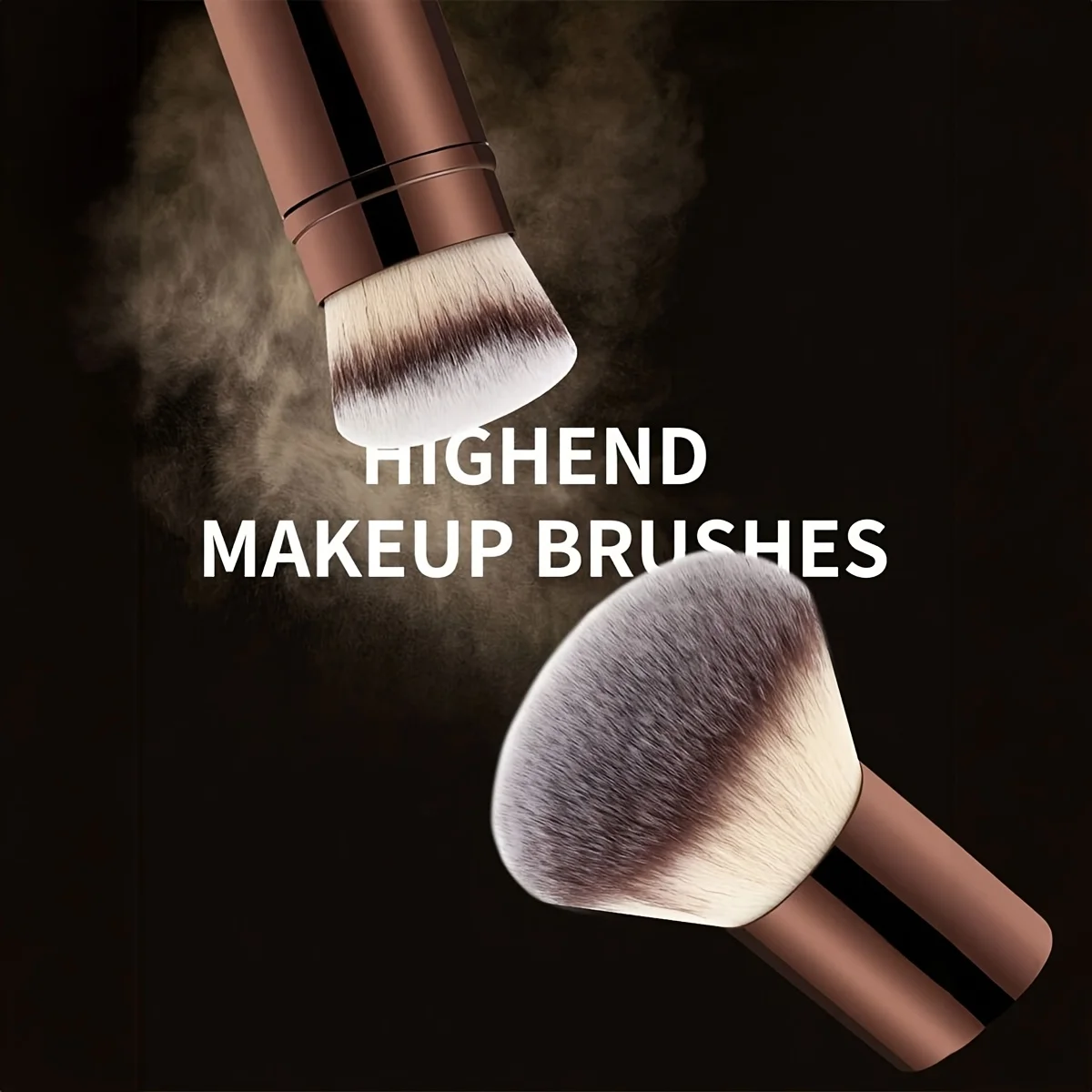 23-Piece Professional Makeup Set: 20 Brushes, Velvet Bag & 2 PU Puffs. Includes Foundation, Contour, Powder, Eyeshadow.