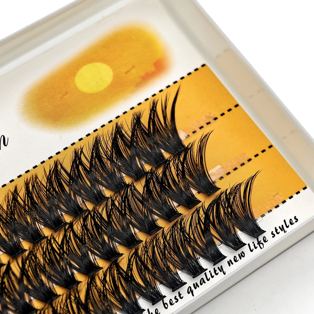 Lashes 10pcs/Lot Cluster Lashes 3 Rows 40D /50D Bundles Natural Style Individual Eyelashes Handmade Supplier