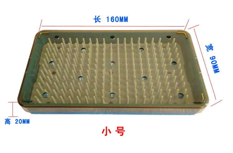NEW Ophthalmic Microsurgical Instruments Surgical Autoclavable Surgery Silicone Disinfection box L/M/S Size