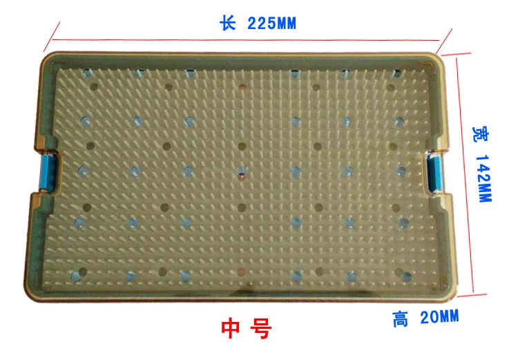 NEW Ophthalmic Microsurgical Instruments Surgical Autoclavable Surgery Silicone Disinfection box L/M/S Size