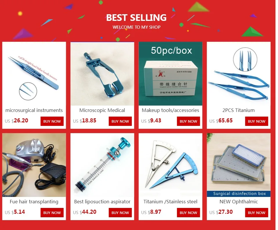 NEW Ophthalmic Microsurgical Instruments Surgical Autoclavable Surgery Silicone Disinfection box L/M/S Size