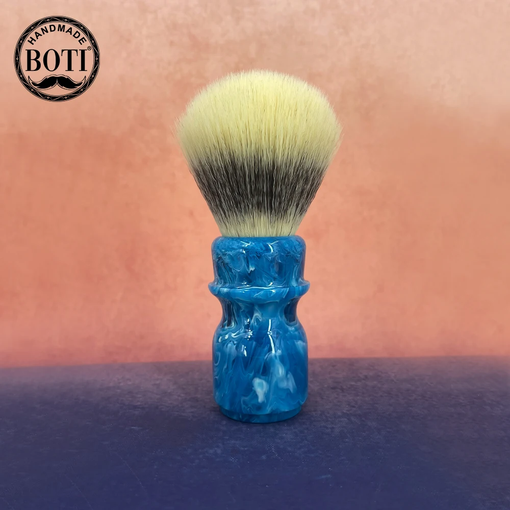 Premium New 2026 Chick down Fiber Shaving Brush Dense Soft Knot, Ergonomic Handle Wet Shaving Accessory