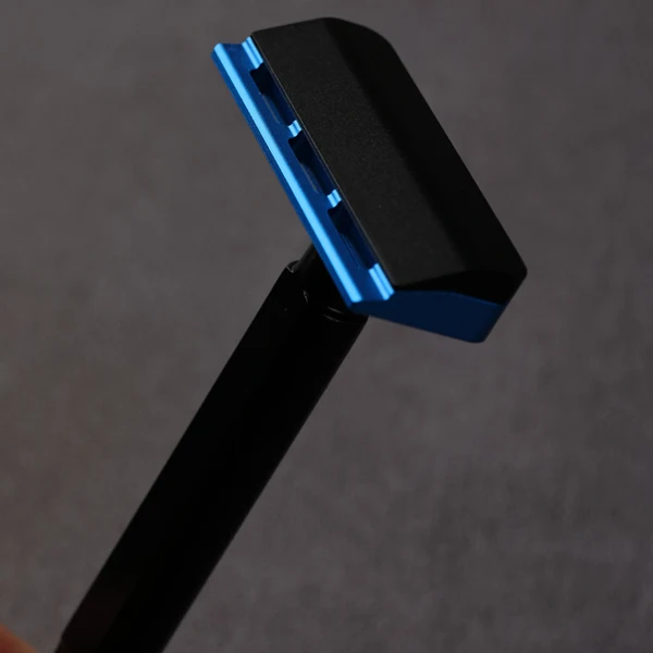 YAQI Black and Blue Color Tachi(Aluminum Version) Light Weight Single Edge Safety Razor