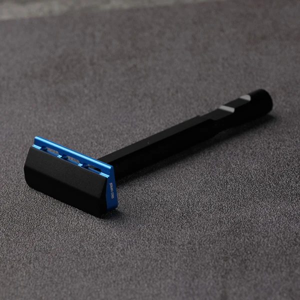 YAQI Black and Blue Color Tachi(Aluminum Version) Light Weight Single Edge Safety Razor