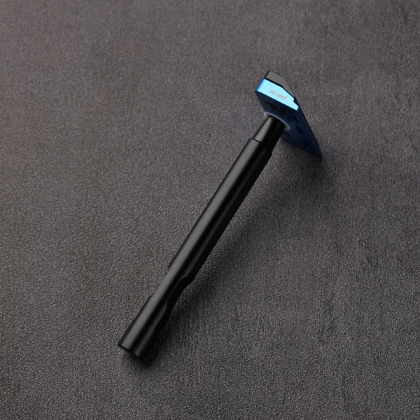 YAQI Black and Blue Color Tachi(Aluminum Version) Light Weight Single Edge Safety Razor