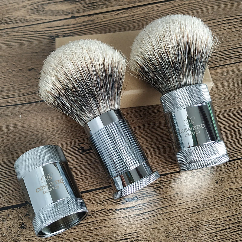 Dscosmetic Adjustable Two Band Hair Shaving Brush