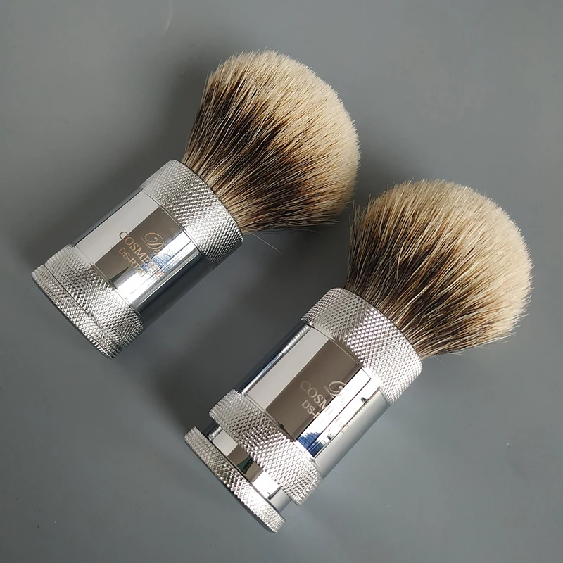 Dscosmetic Adjustable Two Band Hair Shaving Brush