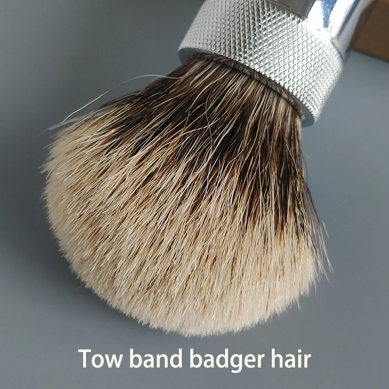 Dscosmetic Adjustable Two Band Hair Shaving Brush