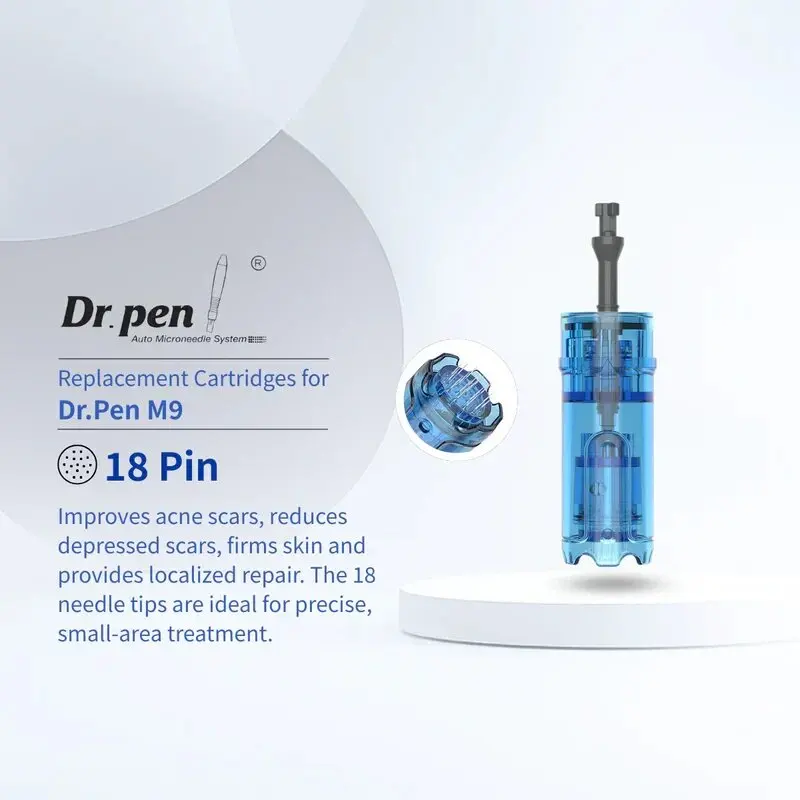 Triple-Lock Needle Design Nano Microneedle Dr.Pen M9 Replacement Needles Prevent Infection Penetrate the Skin Surface