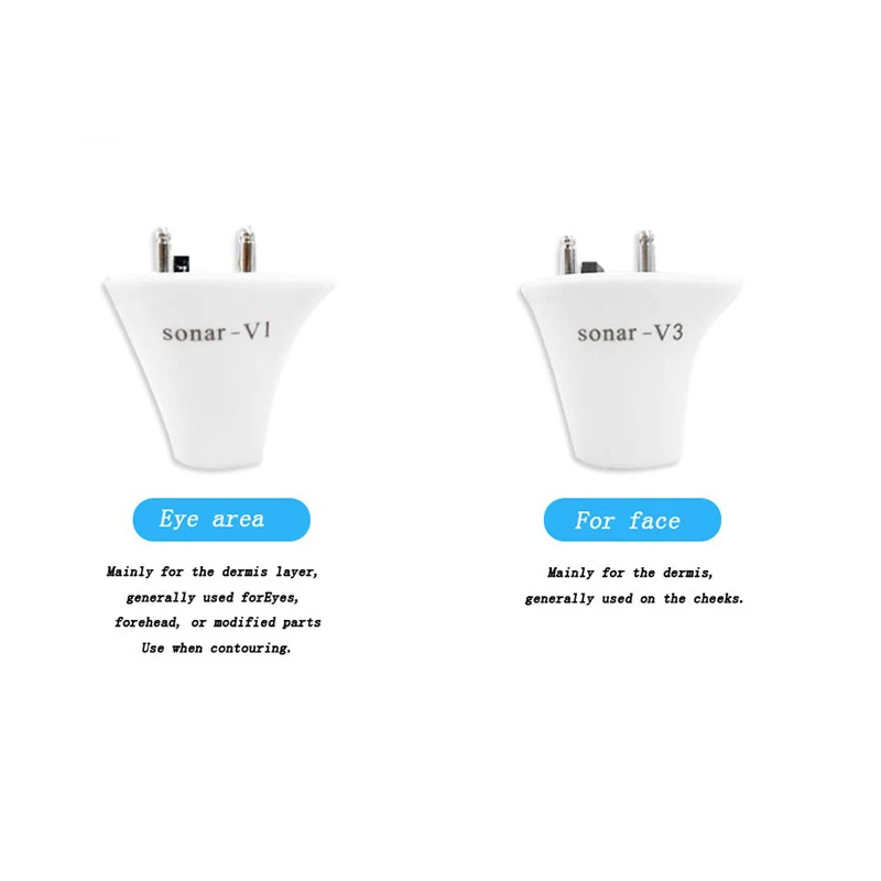 Sonar Magnetic Skin Vibrator Activator Korean Tech Beauty Device for Skin Lifting Firming Wrinkle Removal Anti-Aging with Coolin