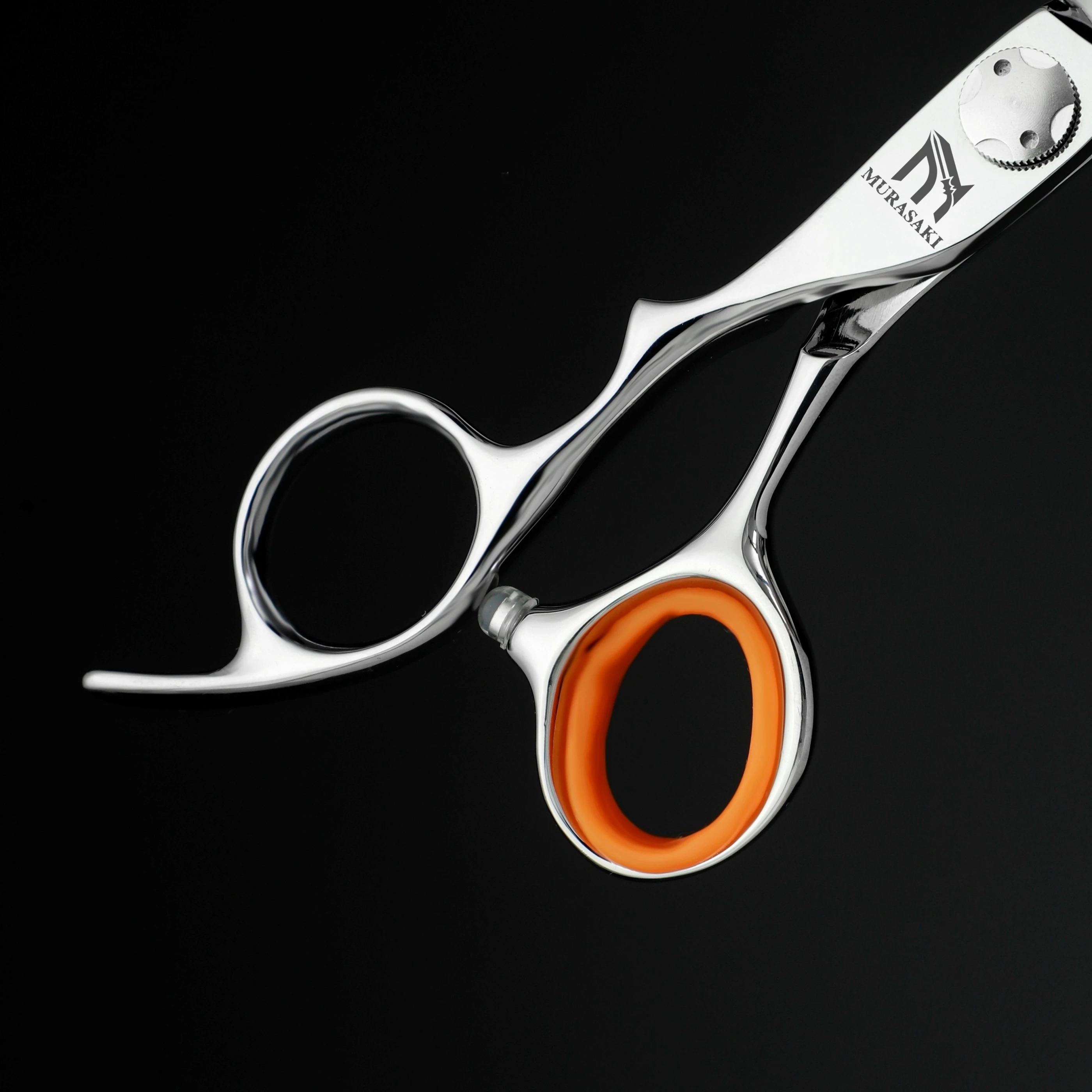 Professional Left Hand Barber Scissors,Set of 6-6.5-6.8 Inches Hairdressing Scissors,Hitachi 440C Steel Barbershop Accessories