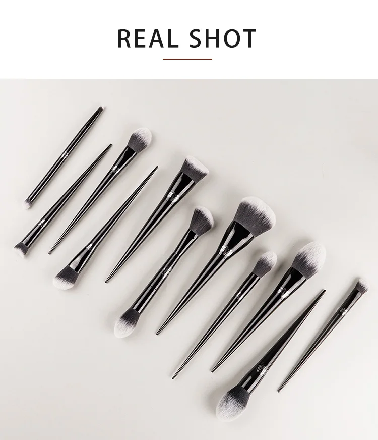 Kat Von D Makeup Brush Set & Kit Foundation Blush Highlight Concealer Powder Sculpting Eyeshadow Brush KVD Brand Makeup Brush