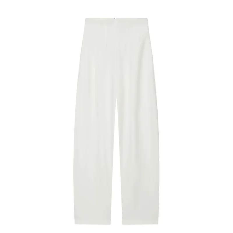 ETJ 2025 Women's New Fashion Design Three-Dimensional Cut High Collar Slim Suit Jacket & Matching Casual Trousers