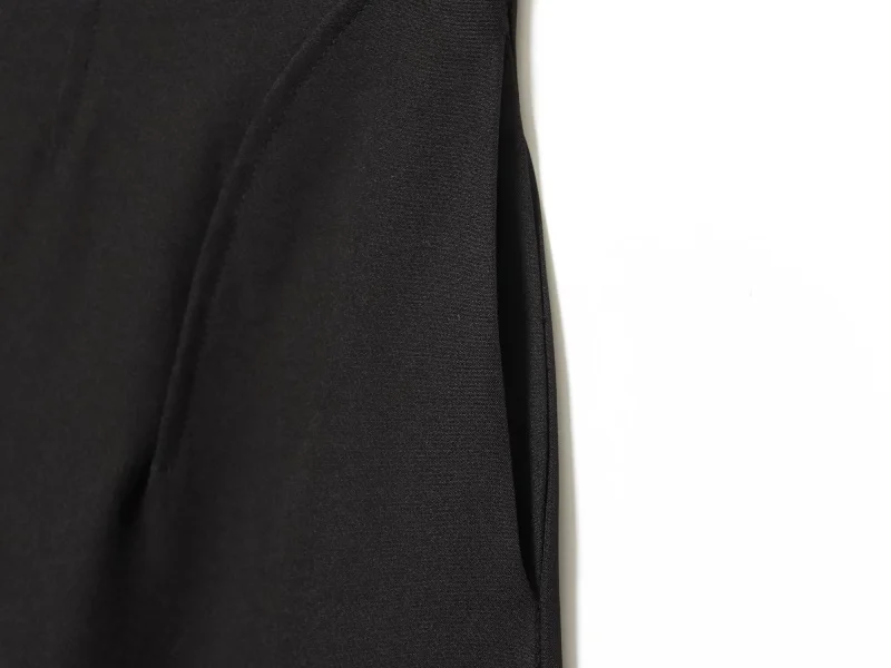 ETJ 2025 Women's New Fashion Design Three-Dimensional Cut High Collar Slim Suit Jacket & Matching Casual Trousers