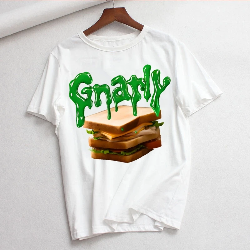 KATSEYE Gnarly Women Summer Short Sleeve Fashion Print Lady T-shirts Top T Shirt Ladies Womens Graphic Female Tee T-Shirt