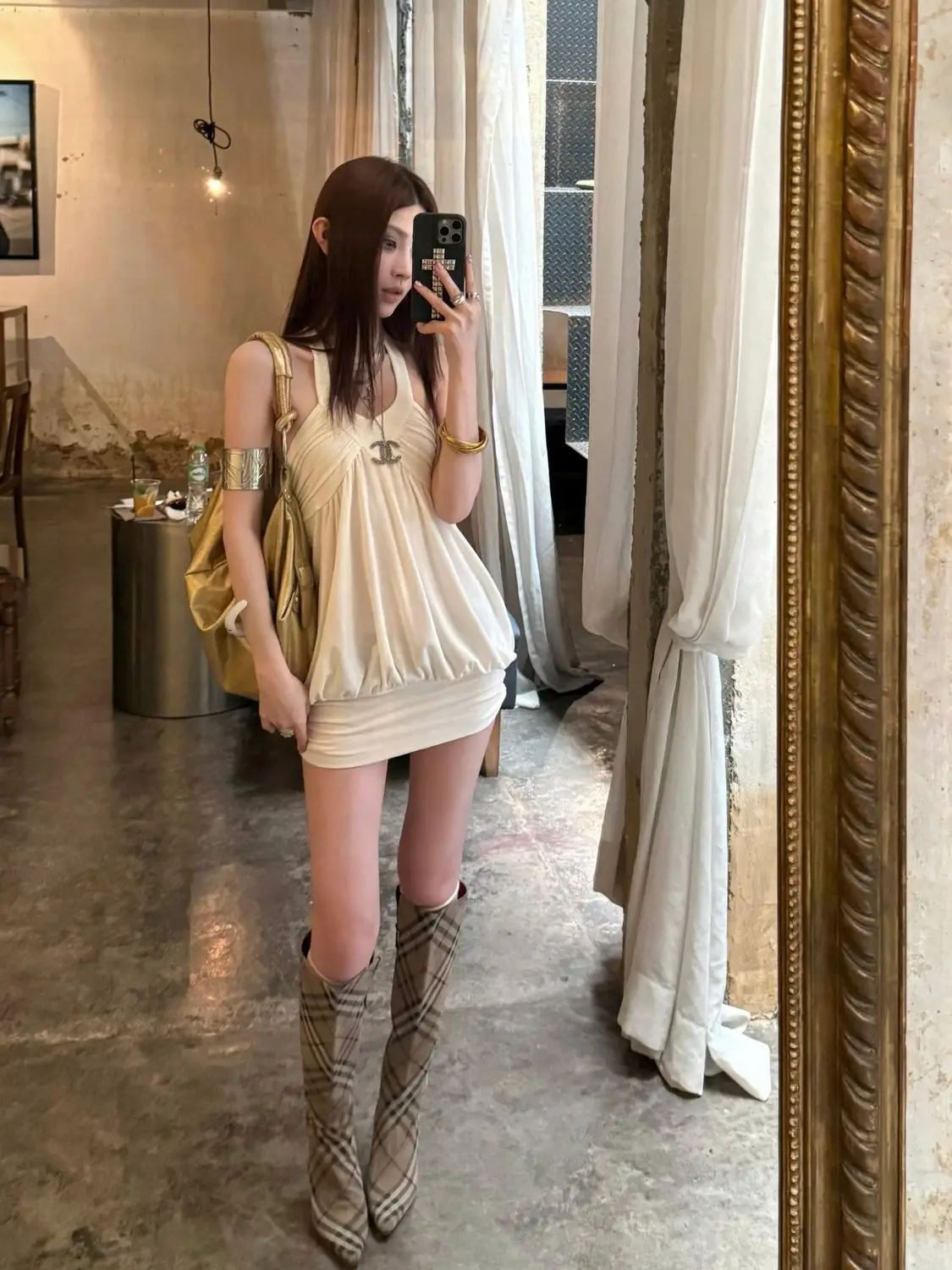 2026 Summer Sexy Hot Girl Multi Color Halter Backless Dress Women Pleated Design Bodycon Mini Dress Elegant Party Streetwear