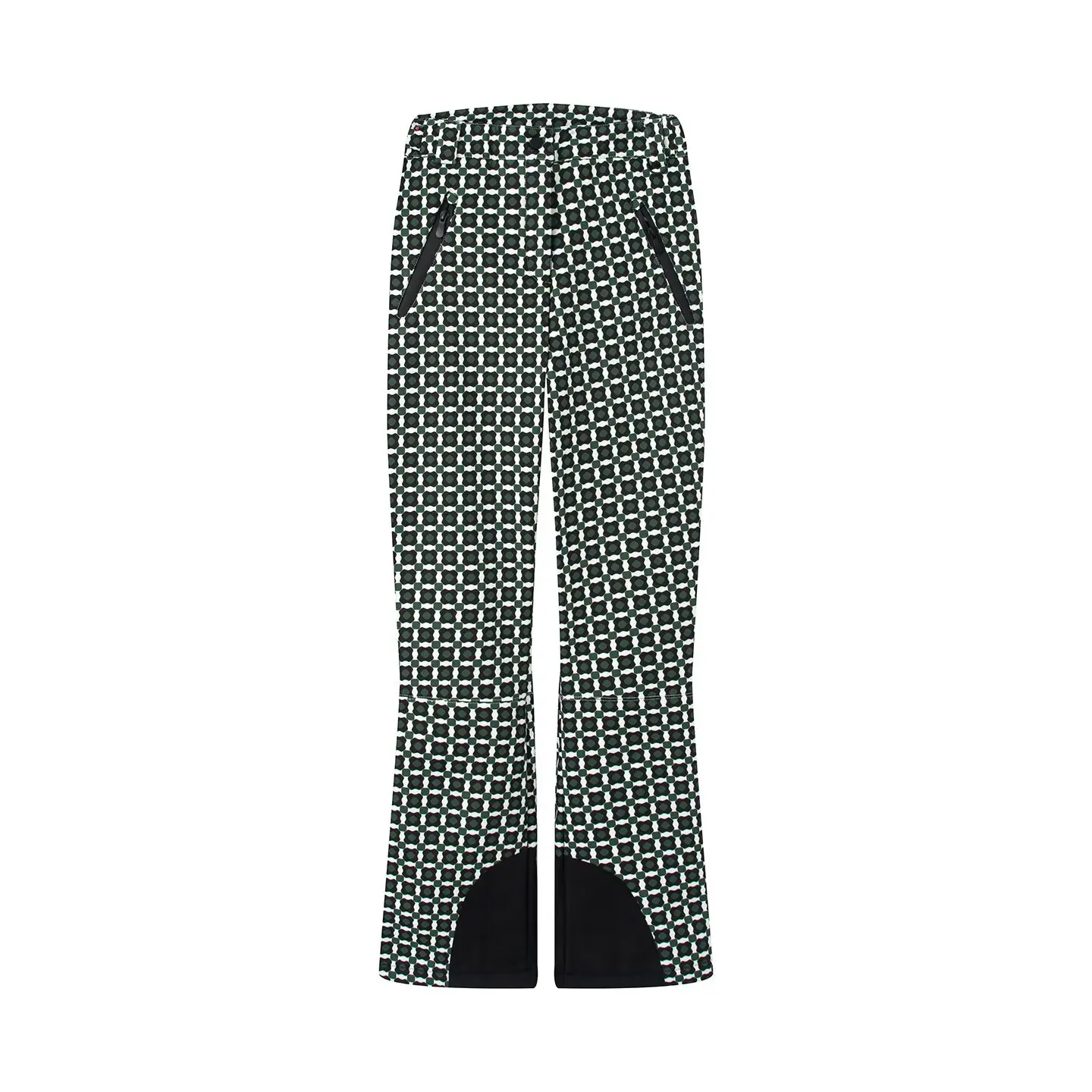 2027 Winter Women's Elegant Ski Snowboarding Outdoor Sports Trousers Female High Quality Windproof Thick Warm Skiing Flare Pants