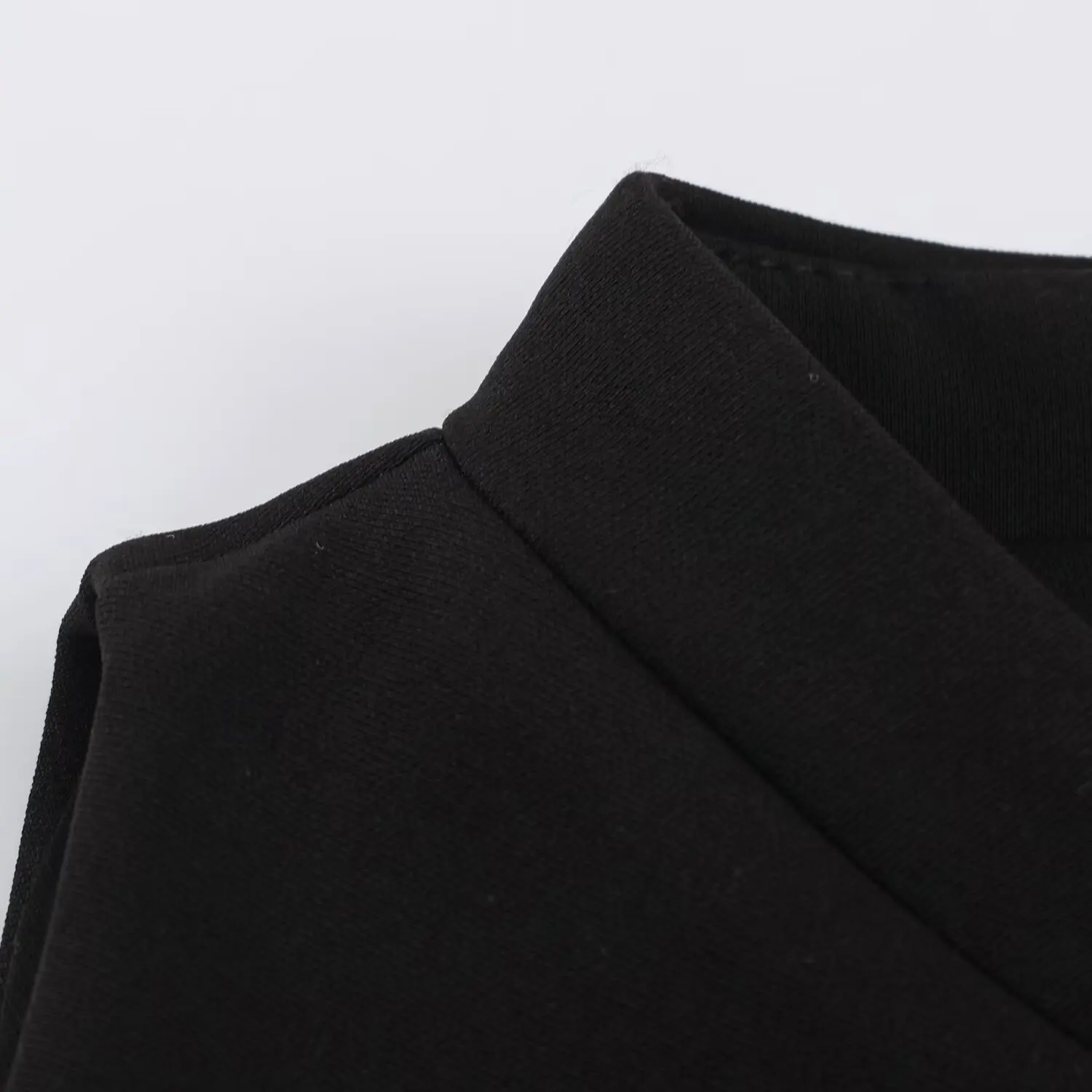 BSAY Fashion Summer Halter Short Dress Women Stand Collar Hollow Front Sleeveless Bodycon Mini Dress Chic Evening Party Dress
