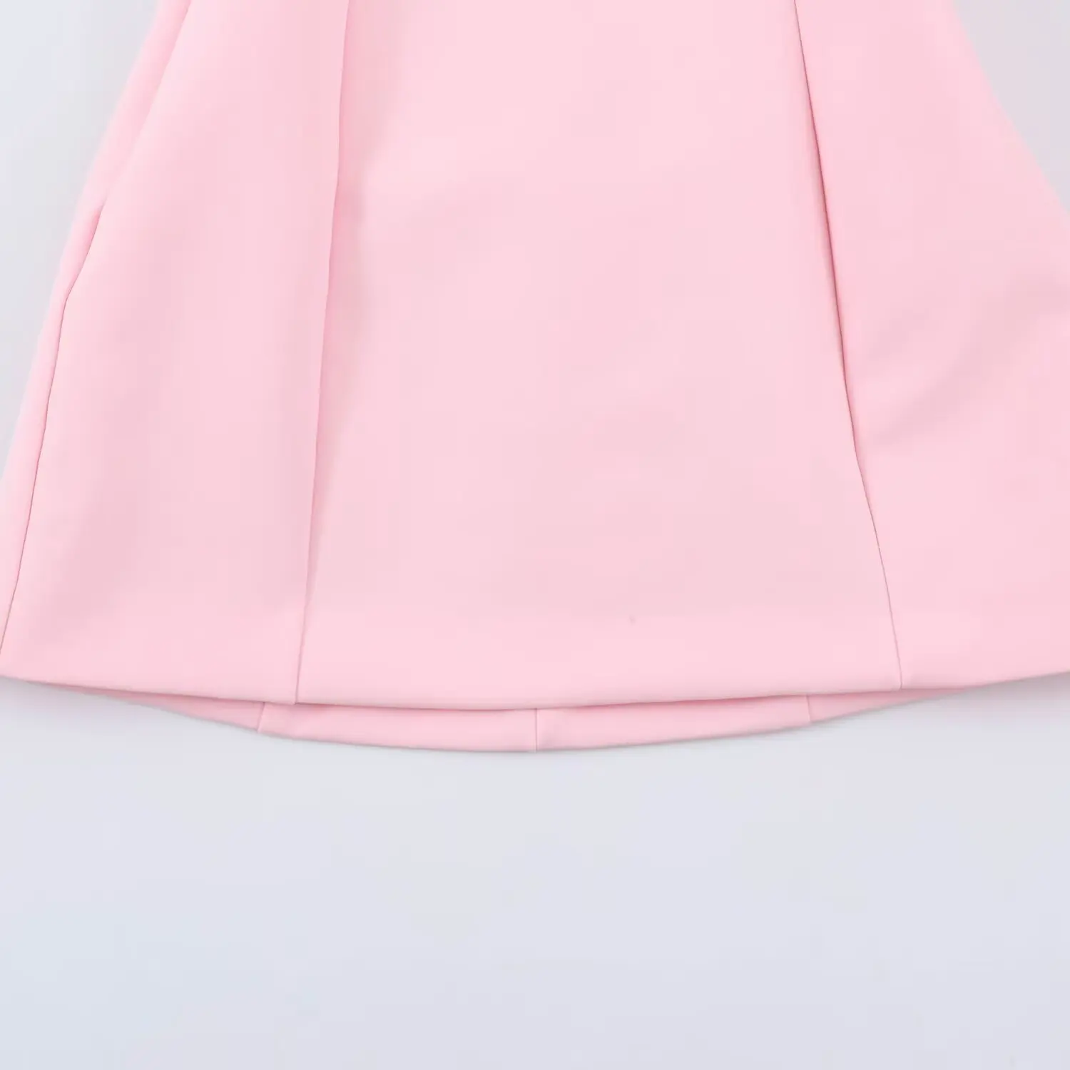 BSAY Fashion Summer Halter Short Dress Women Stand Collar Hollow Front Sleeveless Bodycon Mini Dress Chic Evening Party Dress