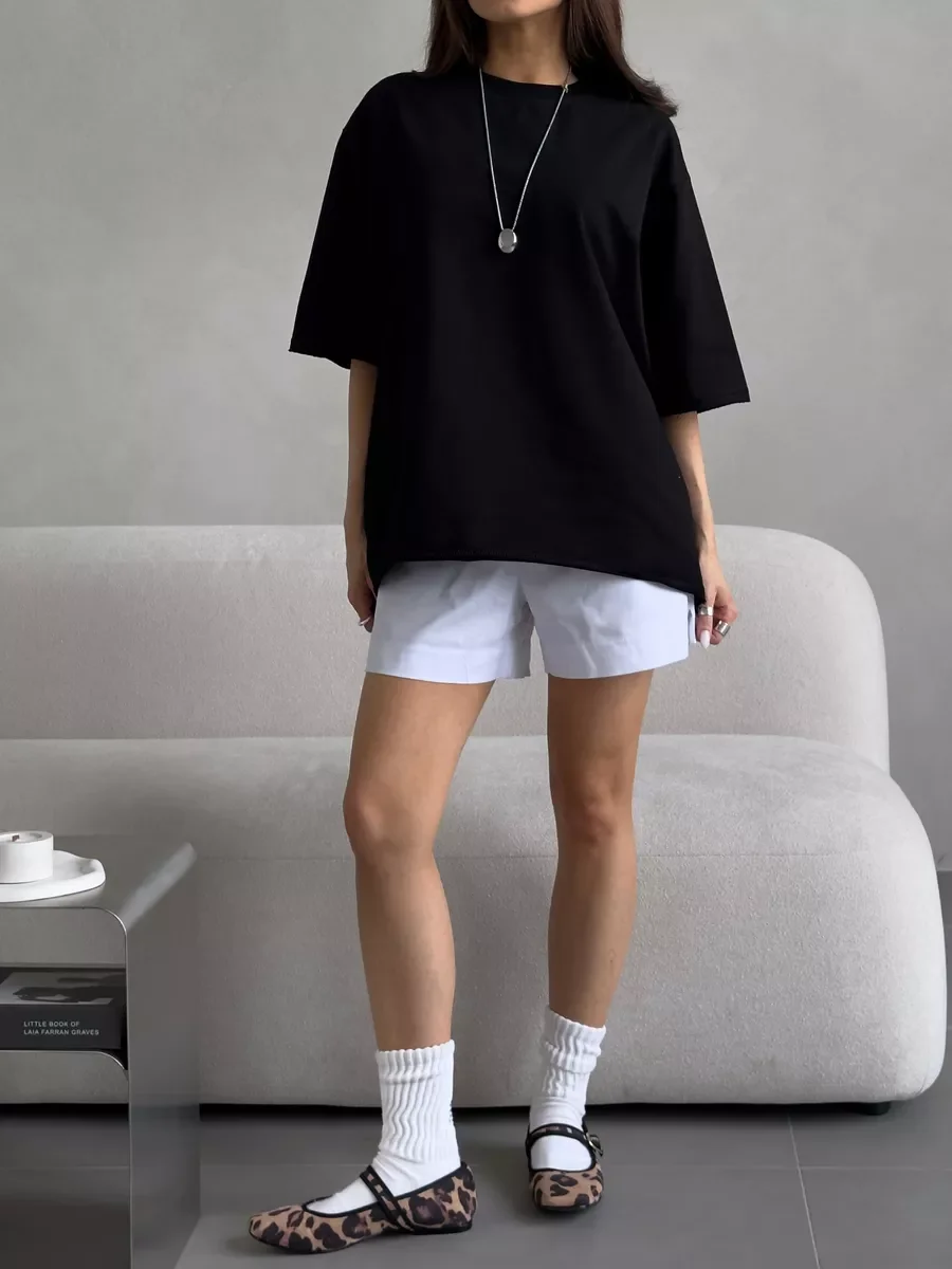Hirsionsan Summer Casual Oversized T-shirts Women 100% Cotton Pink Loose Tees 2025 New Cusual Solid O Neck Female Aesthetic Tops