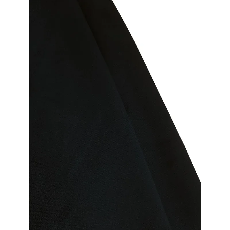 Solid Color Comfortable Wide Leg Pants with Elastic Waist Pocket, Casual Loose Fit for Autumn and Winter