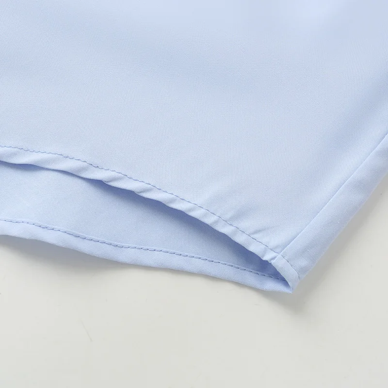 HXAO 2025 Woman Blouses Long Stripe Shirts Women Spring Summer Long Sleeve Blue White Shirt Woman Large Tops Button Up Shirts
