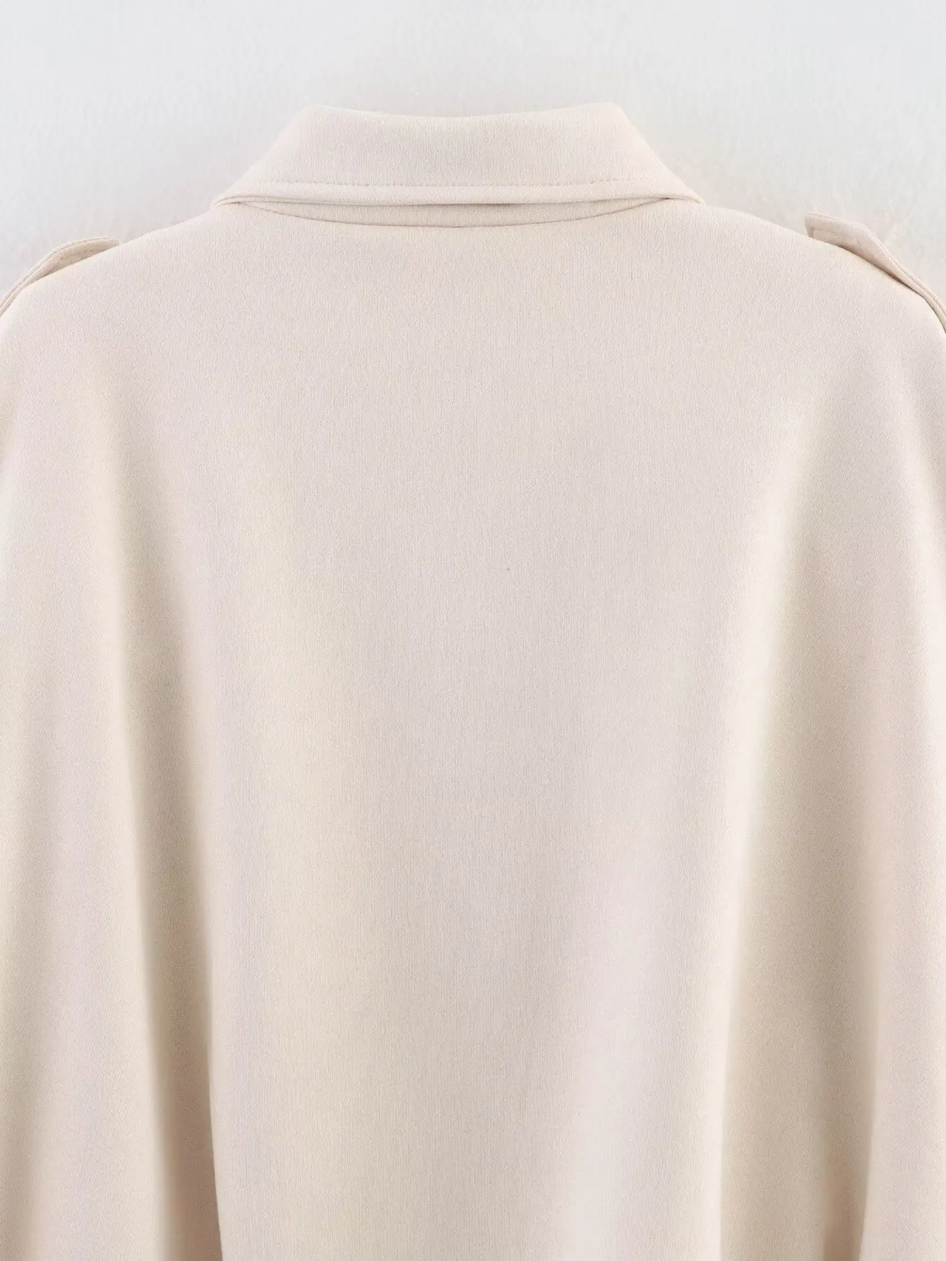 YENKYE New 2025 Women Suede Textured Jacket Long Sleeve Lapel Collar Loose Coats Casual Female Outerwear Chic Tops