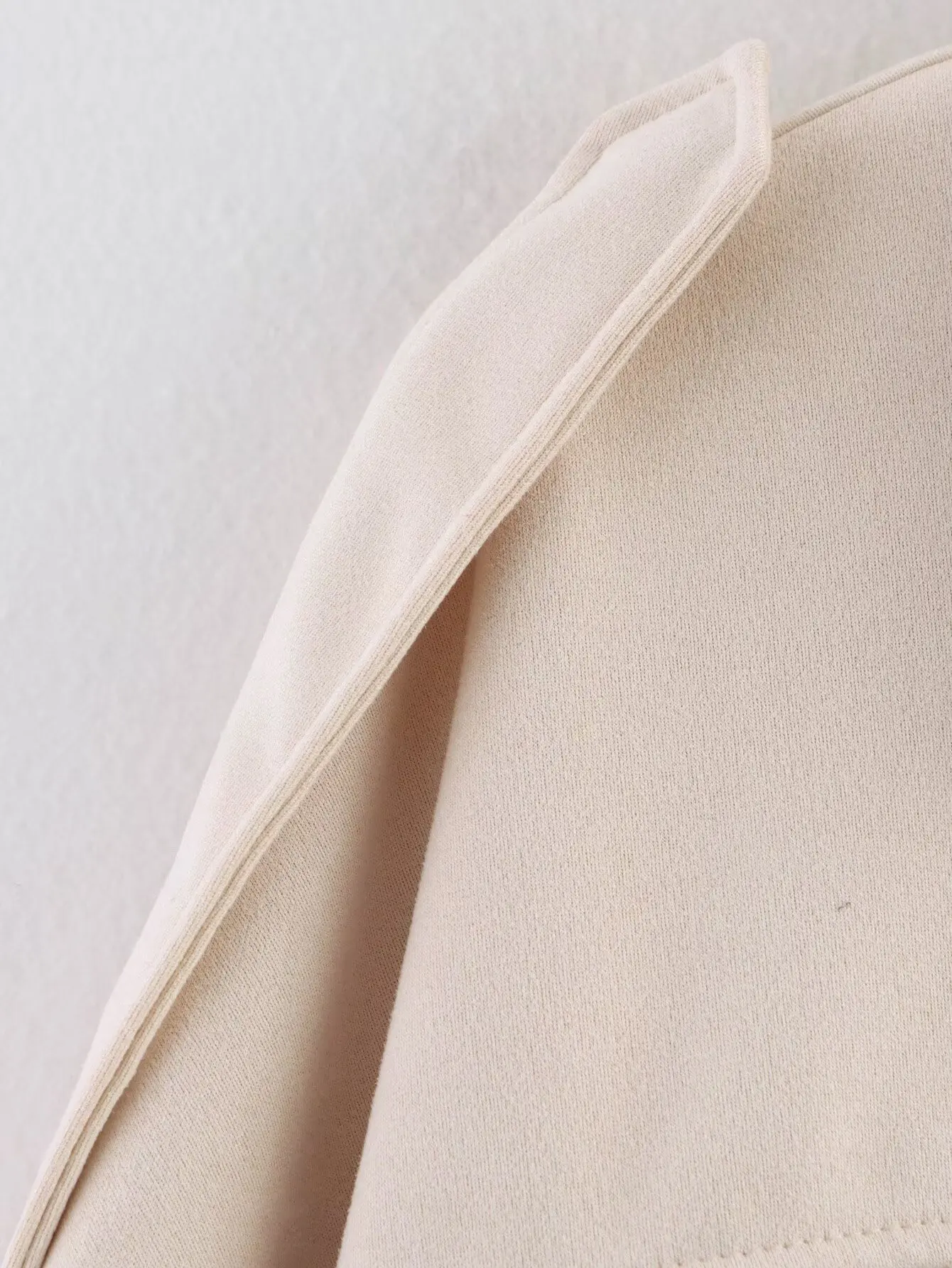 YENKYE New 2025 Women Suede Textured Jacket Long Sleeve Lapel Collar Loose Coats Casual Female Outerwear Chic Tops
