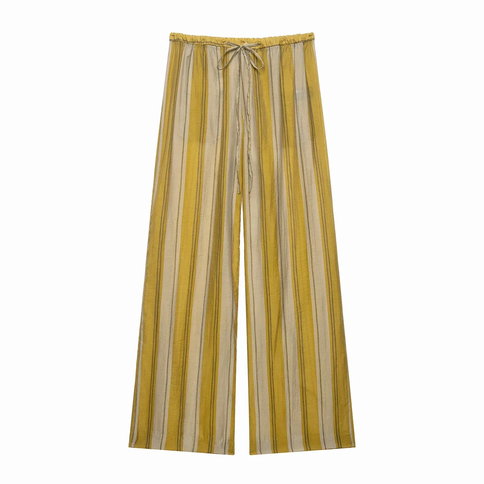 Women Casual Striped Loose Shirt Trouser Suits Women Full Sleeve Lapel Button Top Long Straight Pants Set Female 2026 Lady Suit
