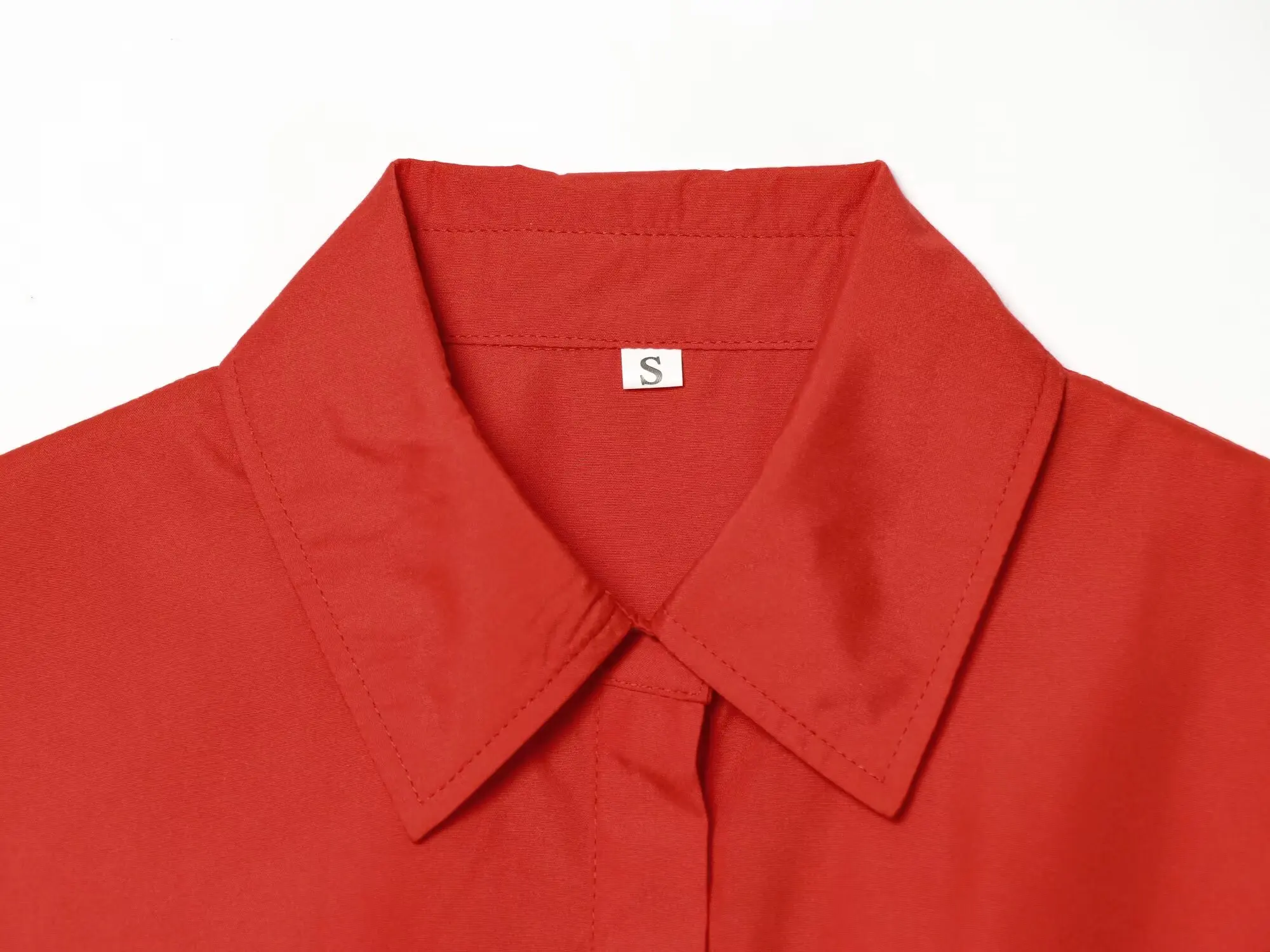 TFMLN Women's Pleated Shirt Spring Summer Vintage Lapel Collar Sleeveless Blouses Simple Flared Hem Ladies Tops 2026 New