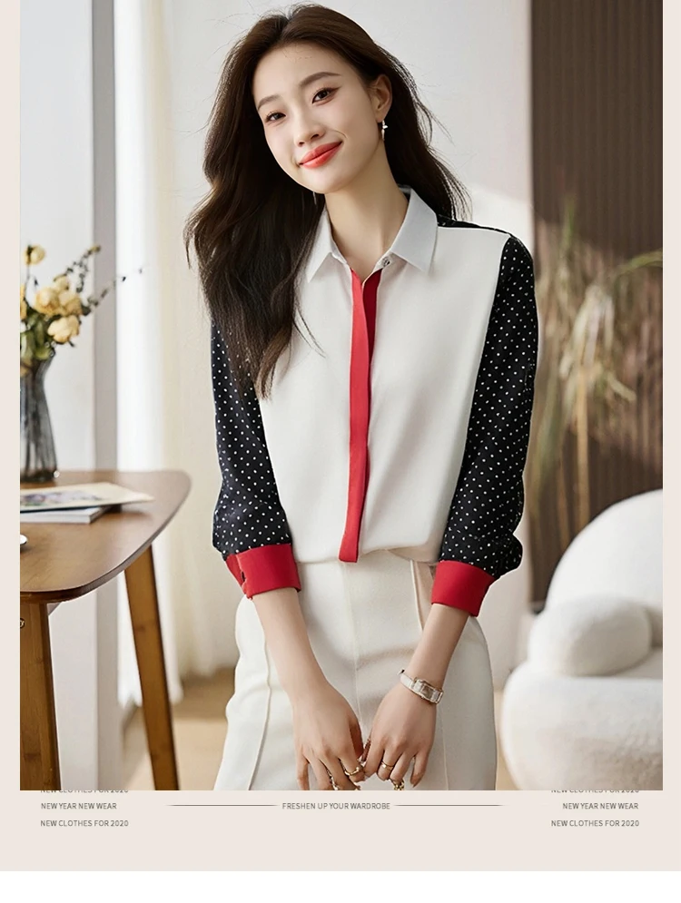 New elegant Women Blouses ladies shirts Blusas Mujer Long Sleeve Shirts causal Tops