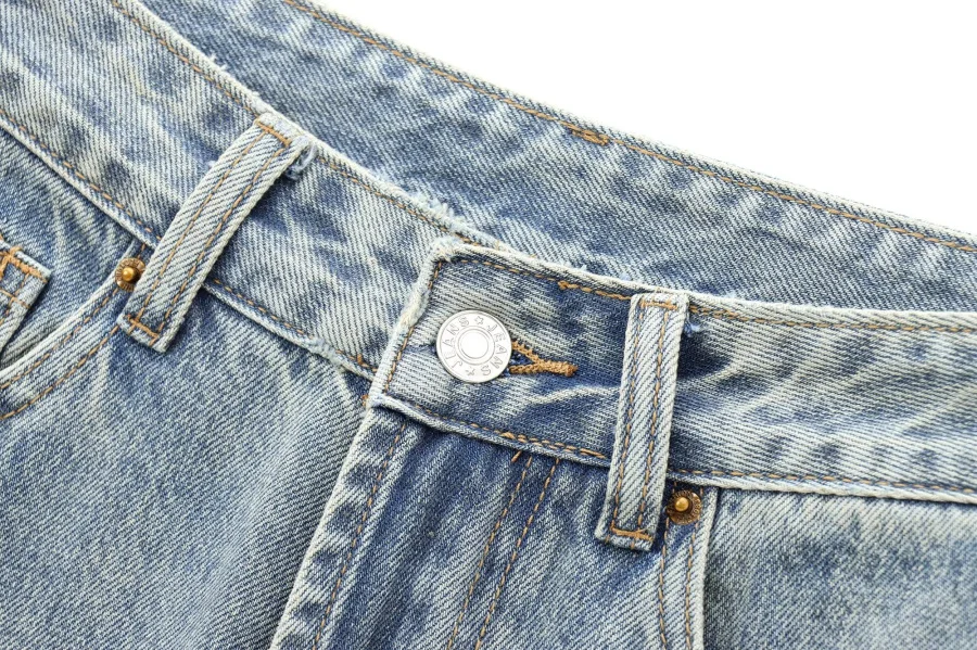 ETJ Wide-leg High-waisted Jeans Women's Classic Everything With Five Pockets Washed Soft Comfortable Ultra-long Jeans6045022