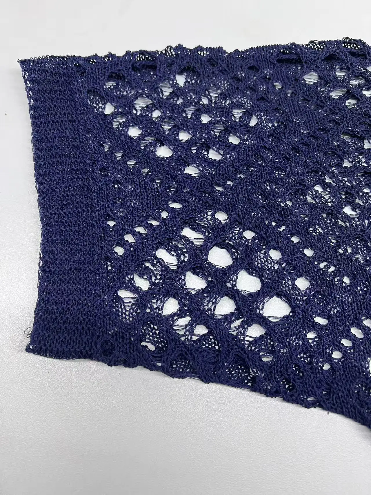 Women Spring Summer Casual Loose V Neck Half Sleeve Hollow Out Crochet Knit Sweater Beach Vacation Cover Up Pullover Tops