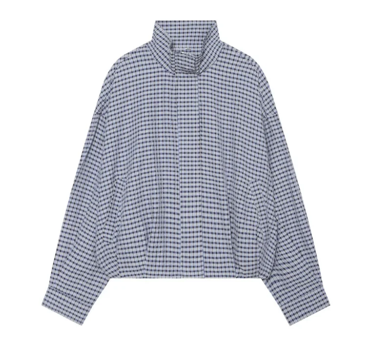 Women's Jacket 2026 New Autumn Long Sleeve Loose Plaid Jacket for Women Casual Stylish Chic Personality Oversize Ladies Outwear