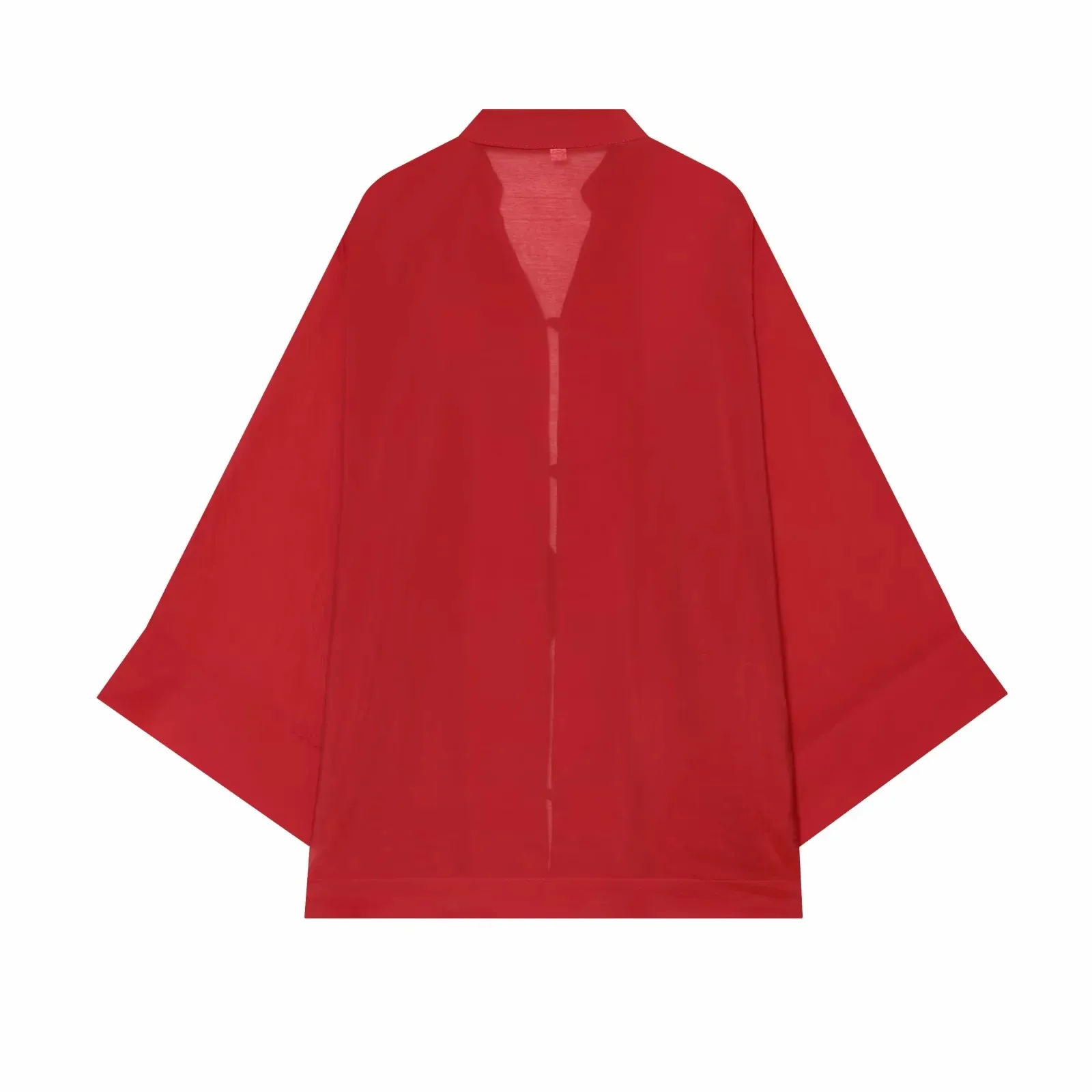 Women Elegant Blouse For Women Loose Long Sleeve Shirts Female Single-breasted Casual Shirts Fashion See Through Thin Top