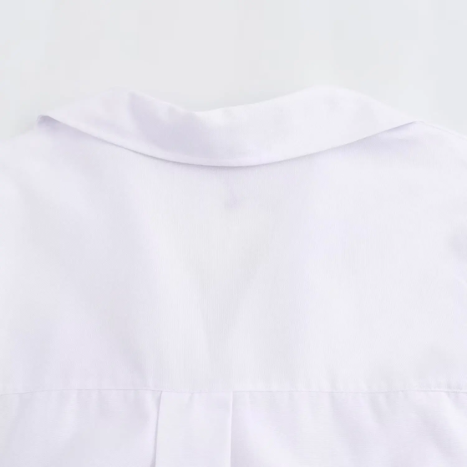 BSAY Women Fashion Spring Cotton Oxford Long Sleeve Single-breasted Lapel Blouse Street Clothing Shirt Chic Ladies Tops Mujer