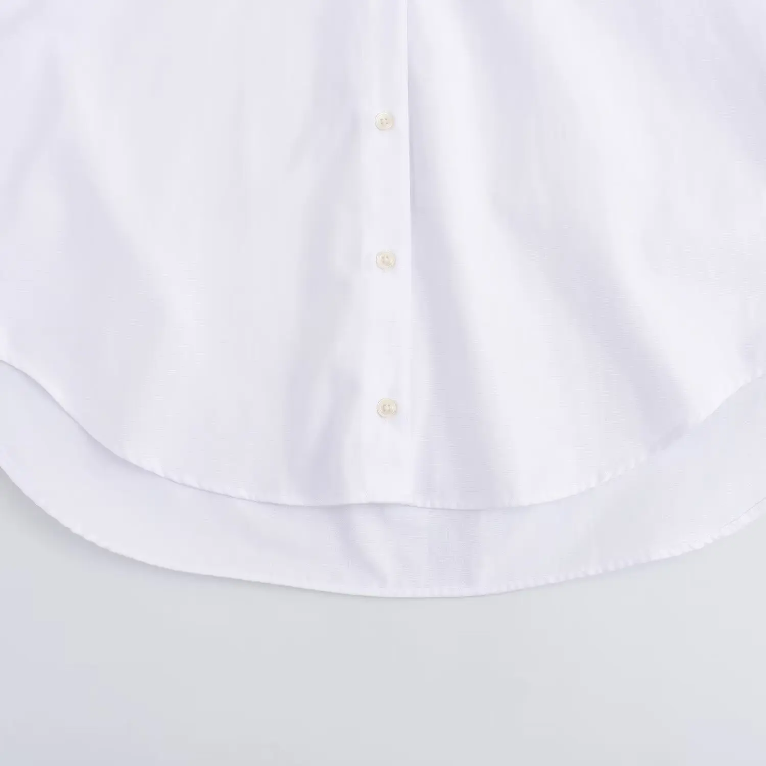BSAY Women Fashion Spring Cotton Oxford Long Sleeve Single-breasted Lapel Blouse Street Clothing Shirt Chic Ladies Tops Mujer