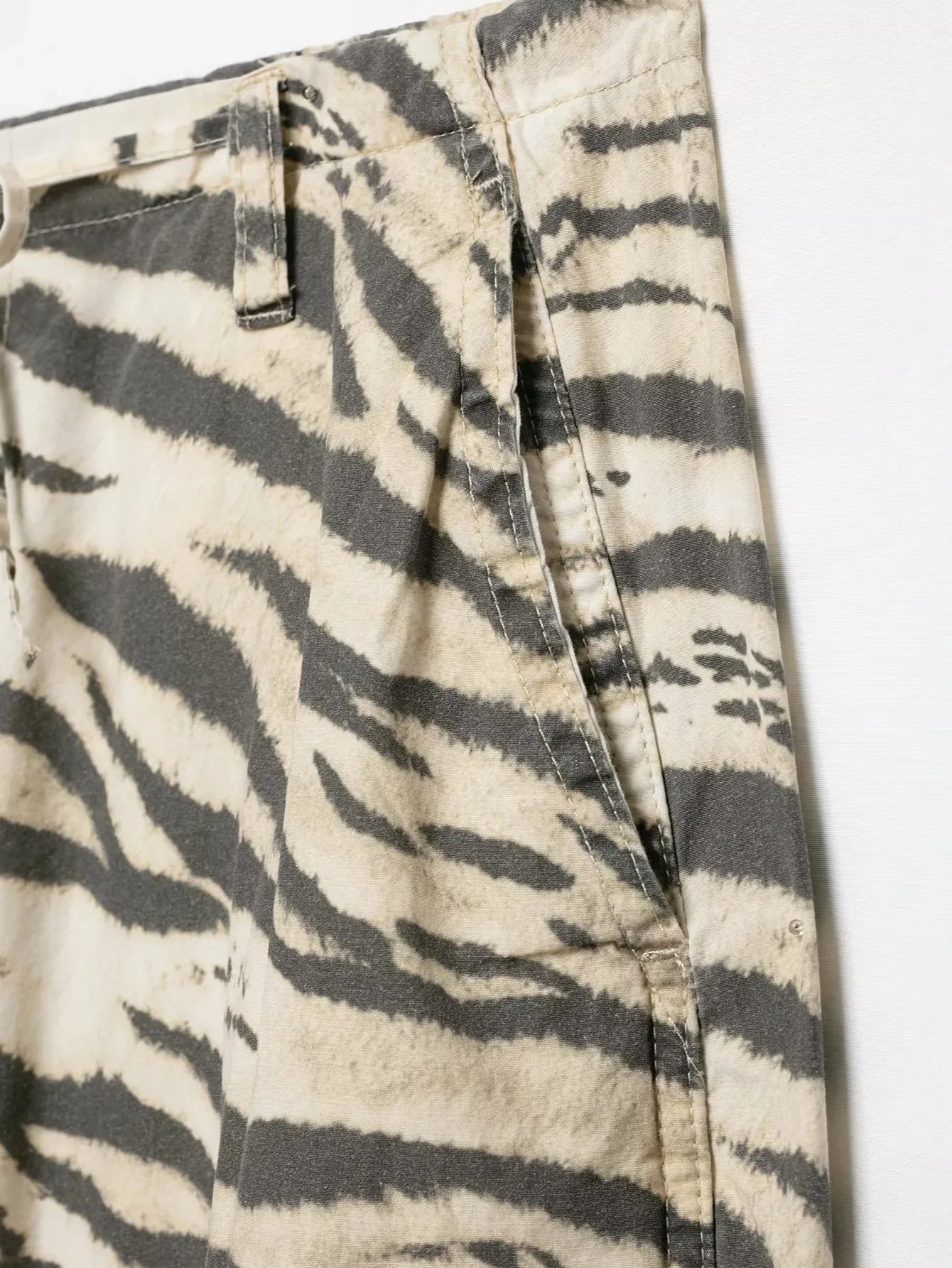 Women Chic Casual Animal Print Pants For Women High Waist Wide Leg Trousers Woman 2026 Spring Summer Fashion Tied Pant Trendy