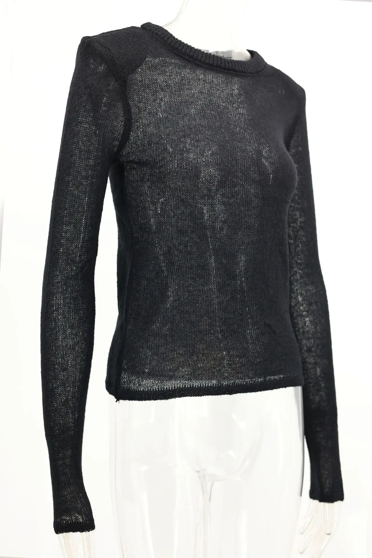 Women Elegant Soft Women Knited Pullover Sweater Lady Casual Crew Neck Long Sleeve Sweaters 2024 Spring Autumn Female Outwear