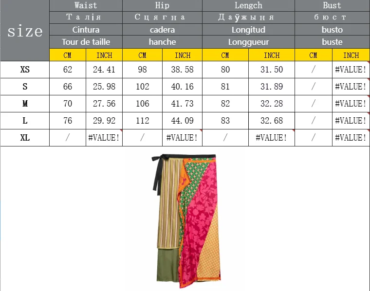 Women Flower Stripe Printed Midi Skirts Two Piece Sets For Women 2026 Summer Chic Tied Blouse Top Suits Woman 2 Piece Outfits