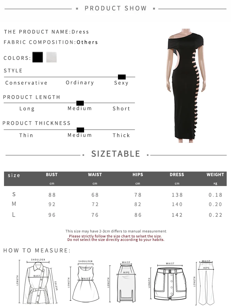 Kliou Sexy Fashion Long Dress Woman Skew Collar Off Shoulder Side Hollow Design Midnight Club Party Hipster Coquettish Vestidos