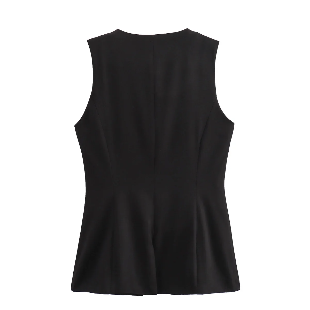 MUJER 2025 White Sleeveless Vest Women Button Summer Vests for Women Jacket Pink Vest Top Women Streetwear Women's Tailored Vest