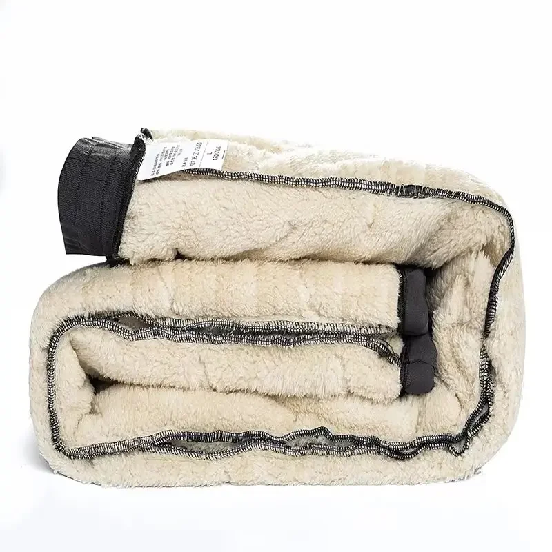 Animal Game Winter Women Plush Thick Fleece Waterproof Sweatpant Windproof Casual Pants Warm Outerwear Lambswool Thermal