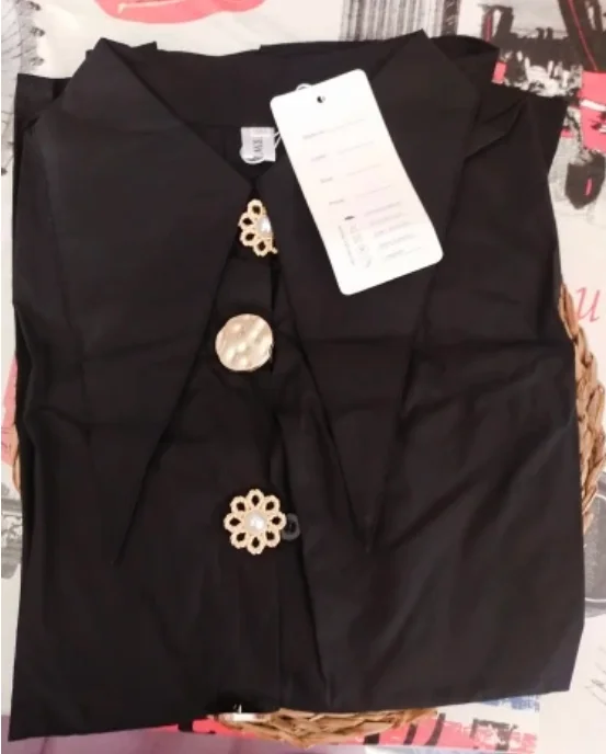 Spring Fashion Long Sleeve Shirt Pointed Collar Office Lady Blouse Office Women Shirts Turn Down Collar Loose Clothing 15630