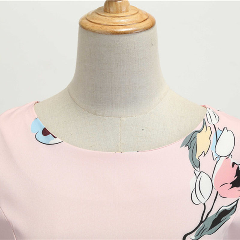 Women Summer Dresses Robe Vintage 1950s 60s Pin Up Big Swing Party Work Wear Rockabilly Dress White Polka Dot Vestidos