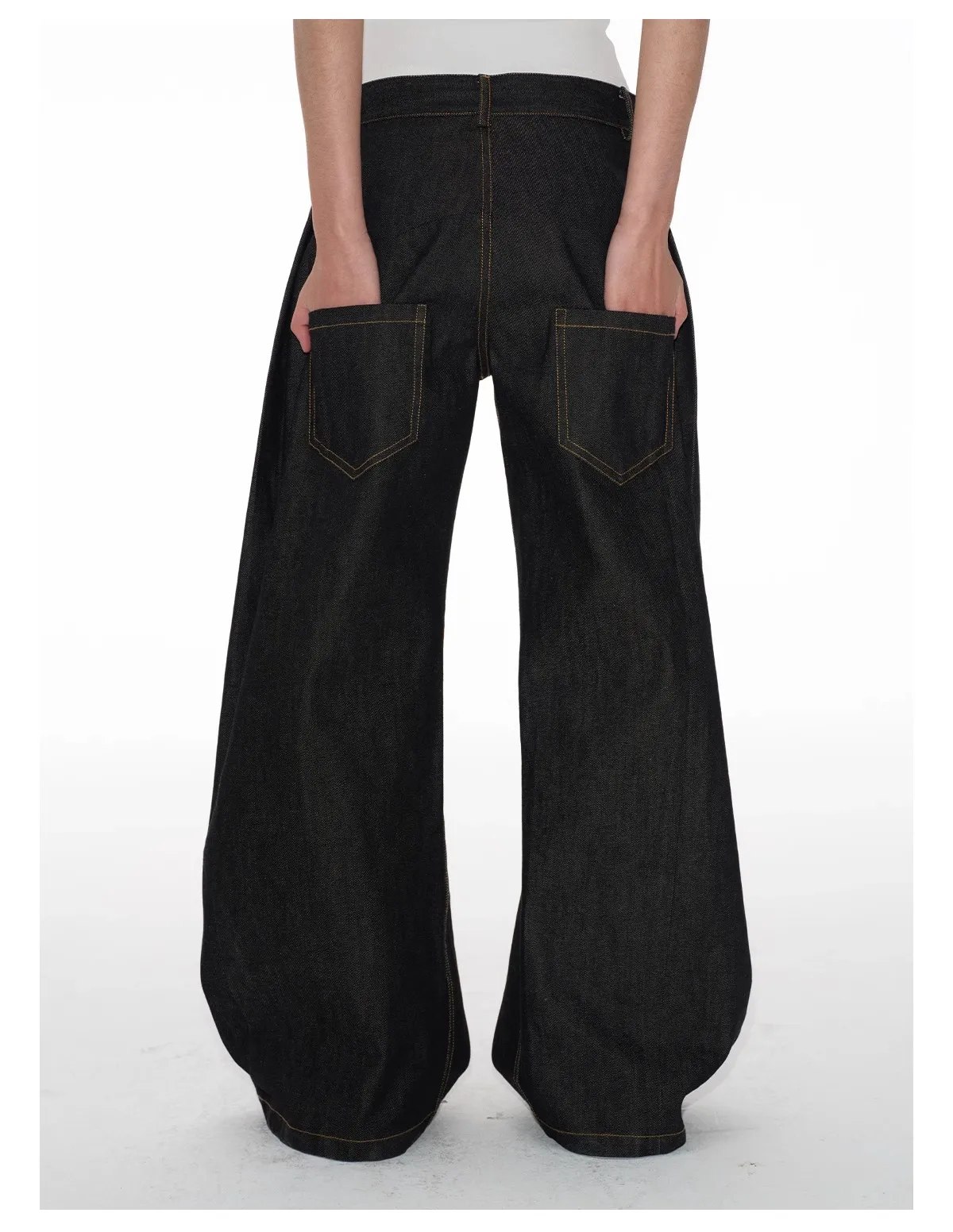 Vintage Baggy Low Waist Jeans Women Y2K Wide Leg Pants Oversized Harajuku White Lace Straight Leg Jeans