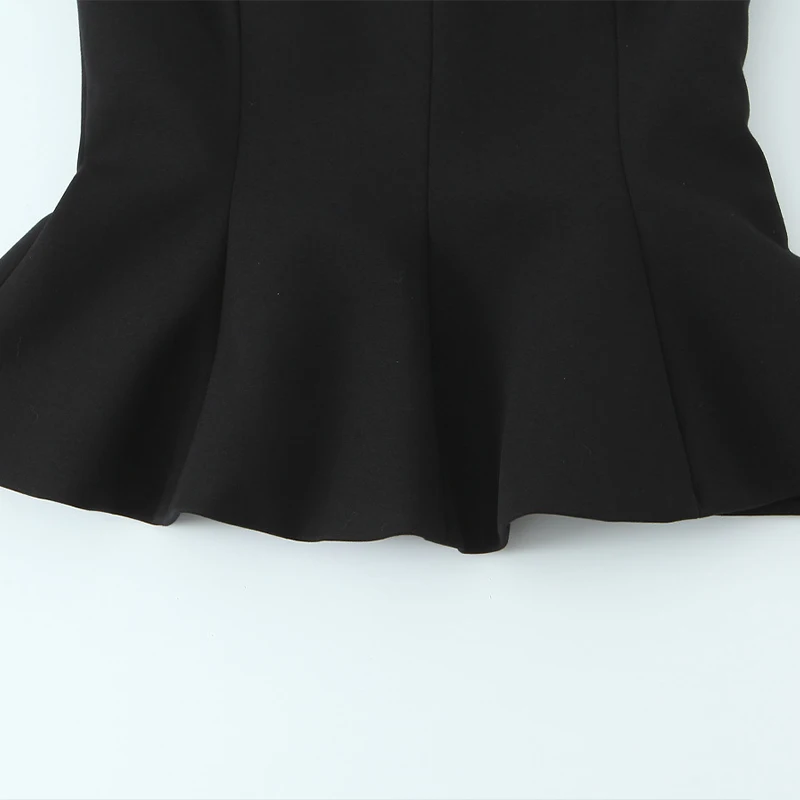Willshela Women Fashion Solid Pleated Backless Side Zipper Tops Vintage Thin Straps Square Collar Female Chic Lady Camis