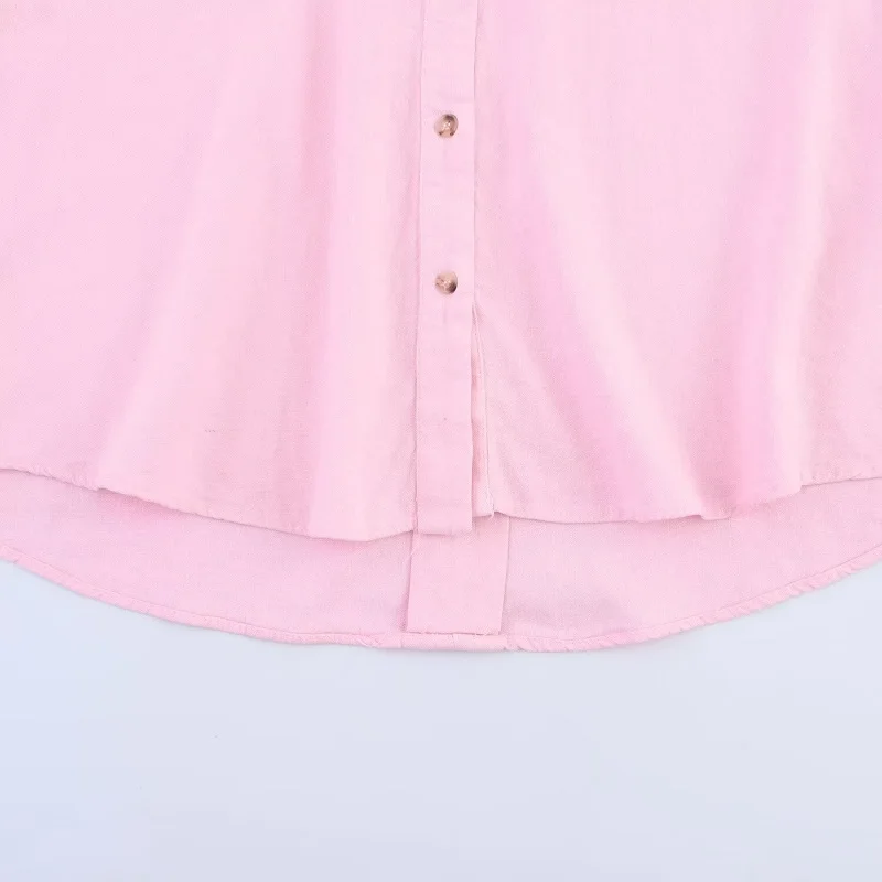 MUJER Striped Women's Shirt White Loose Casual Shirts for Women Summer Button up Shirts and Blouses Woman Wide Sleeve Ladies Top